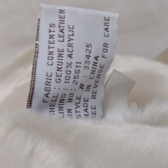 NWOT Jones New York oversized tan suede jacket with cozy faux fur lining - Picture 11 of 11